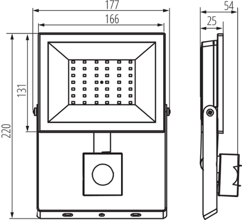 Kanlux 30327 GRUN NV LED-50-B-SE