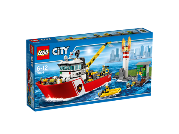 Lego CITY 60109 Hasičský člun