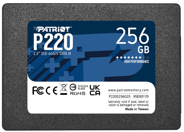 PATRIOT P220/256GB/SSD/2.5