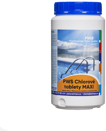 Chlorové tablety pomalurozpustné 200g 1kg