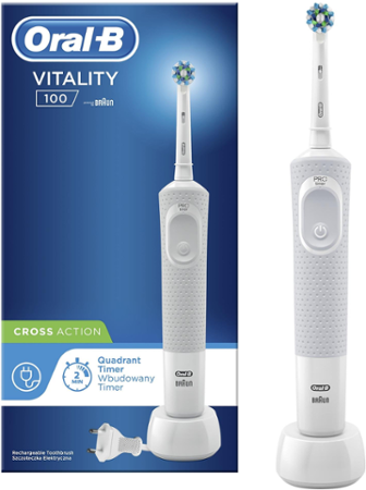 Oral-B Vitality Cross Action 100 White