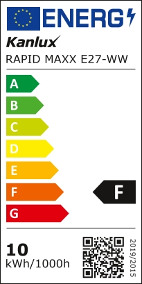 Kanlux Rapid MAX LED E27-WW