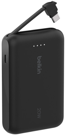 Belkin 10k powerbanka PD 20W USB-C, černá