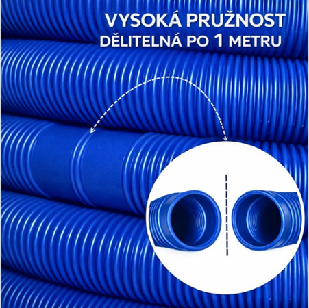 Bazénová hadice CF ø 32 mm HAD0003 1m