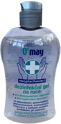 Chopa dezinfekční gel na ruce O´may, 500ml