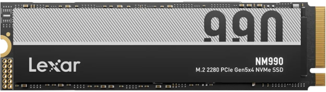 Lexar NM990/4TB/SSD/M.2 NVMe/Šedá/5R