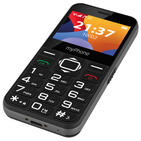 myPhone Halo 3 Senior černý