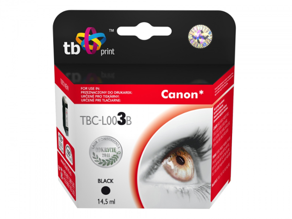 TB TBC-L003B kompat. s Canon BCI-3EB Black