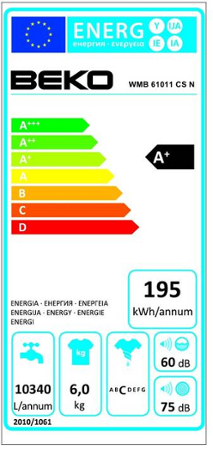 Beko WMB 61011 CSN