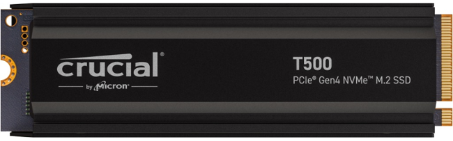 Crucial T500/4TB/SSD/M.2 NVMe/Černá/Heatsink/5R