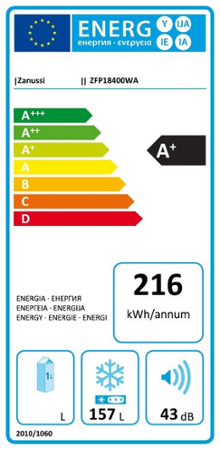 Zanussi ZFP18400WA