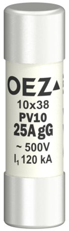 OEZ PV10 25A gG