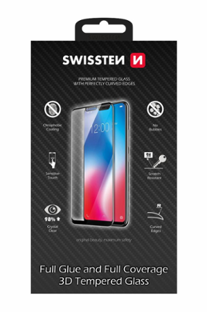Swissten Ultra Durable 3D Full Glue Xiaomi Redmi 8/8A černé