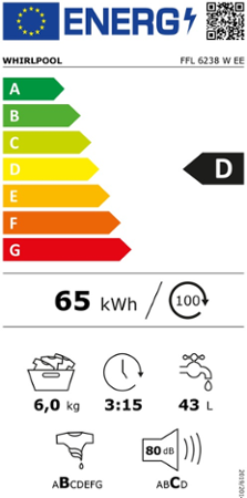 Whirlpool FFL 6238W EE