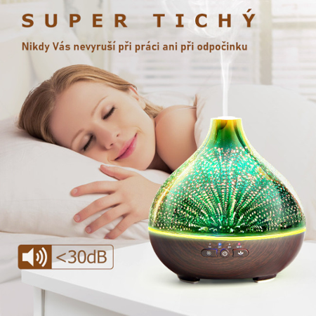 Hütermann A16 smart aroma difuzer 300ml tmavý