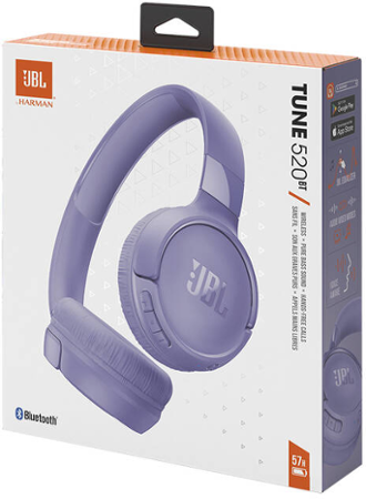 JBL Tune 520BT fialová