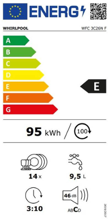 Whirlpool WFC 3C26N F