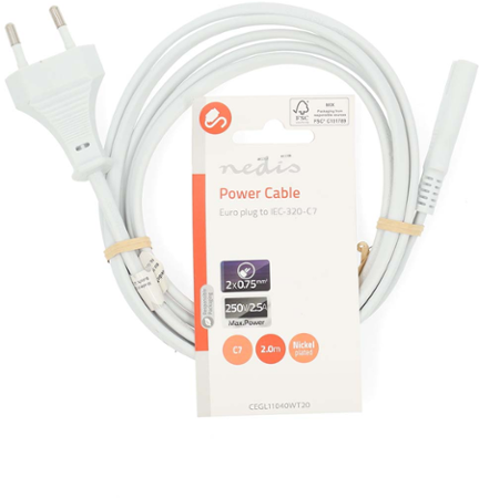 Nedis CEGL11040WT20 2m white