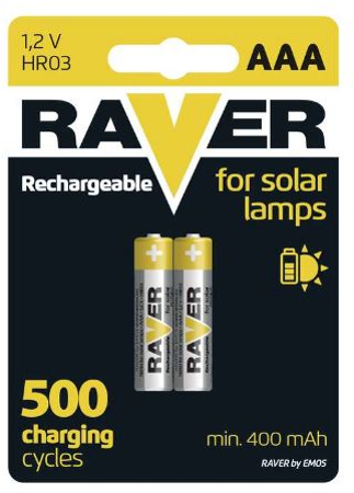 Raver nabíjecí baterie HR03
