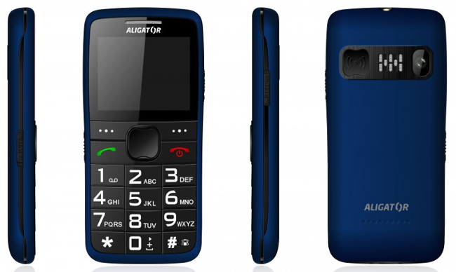 Aligator A675 Senior modrý