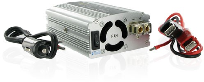 Whitenergy 24V/230V 350W USB 06580