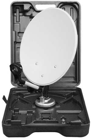 Parabola offsetová 35cm Fe v kufru oem