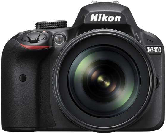 Nikon D3400 černý + 18-105mm VR