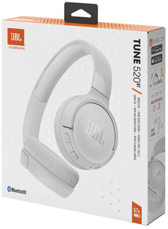 JBL Tune 520BT bílá
