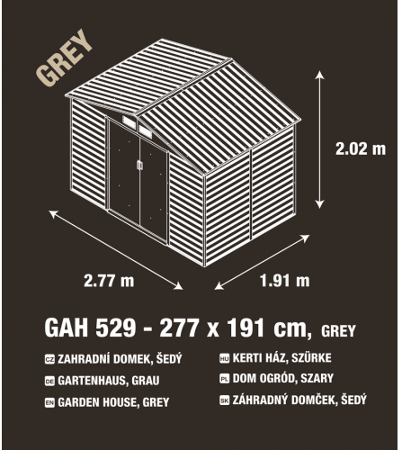 G21 GAH 529, šedý