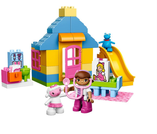 LEGO DUPLO 10606 Doktorka Plyšáková Ordinace na dvorku