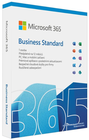 Microsoft 365 Business Standard CZ (BOX) KLQ-00643
