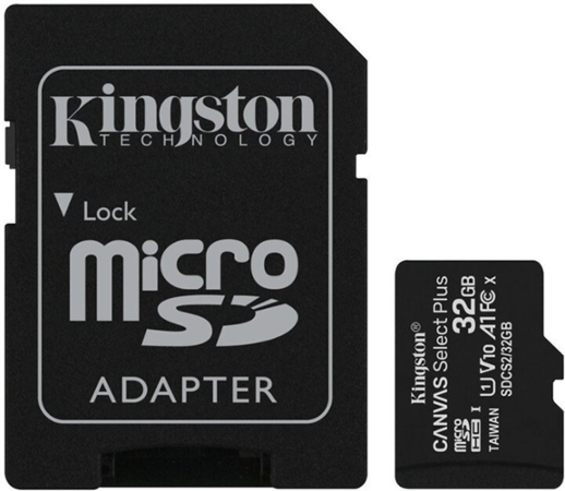 Kingston microSDHC class 10 32GB SDCS2/32GB