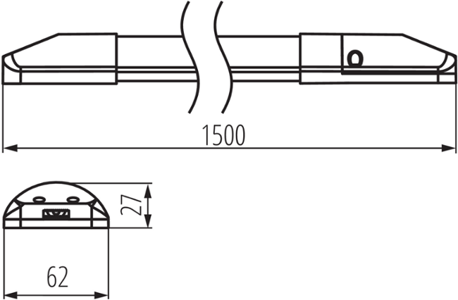 Kanlux NOBEN M42W-150-CCT