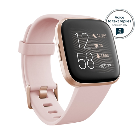 Fitbit Versa 2 (NFC) - Petal/Copper Rose
