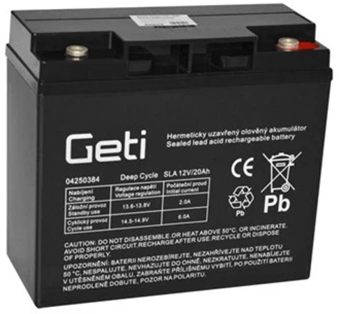 Geti 04250384 12 V 20 Ah