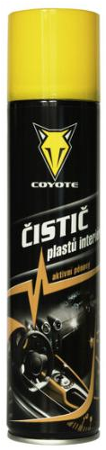 Coyote čistič plastů interiéru, aktivní 300ml