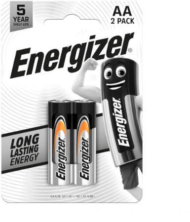 Energizer Baterie Alkaline AA 2 ks EE004
