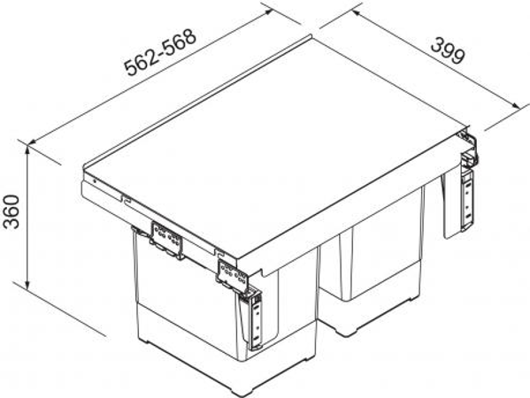 Franke Sorter Garbo 60-2
