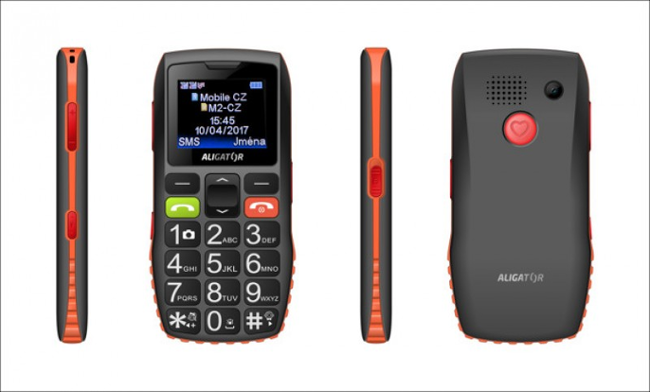 Aligator A440 Senior černo-oranžový