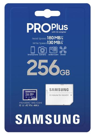 Samsung MicroSDXC 256GB MB-MD256SA/EU