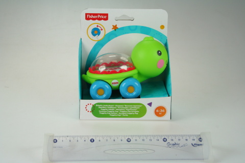 Fisher Price hrošík/želvička s kuličkami