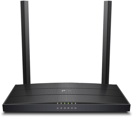 TP-Link Archer VR400 VDSL/ADSL WiFi AC1200 modem Gb router, 1xUSB 2.0