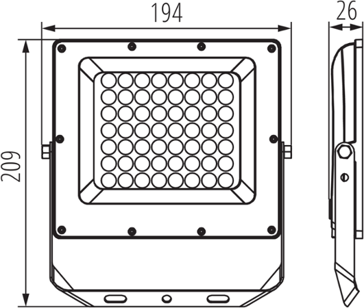 Kanlux ACETE 50W CCT GR 38493