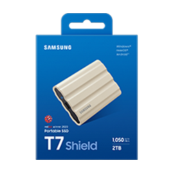 Samsung T7 Shield/2TB/SSD/Externí/2.5