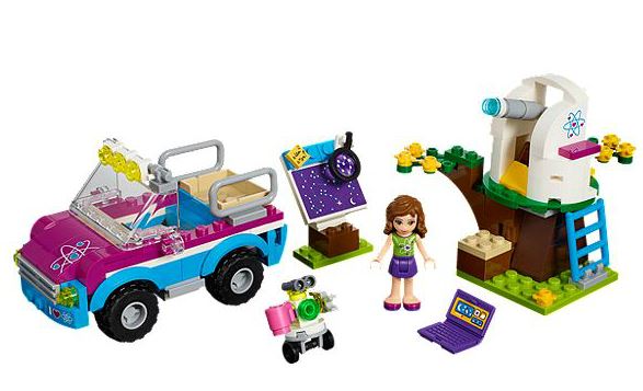 LEGO Friends 41116 Olivie a její průzkumné auto