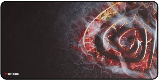 Herní podložka pod myš Genesis CARBON 500 MAXI LAVA G2, 900x450mm