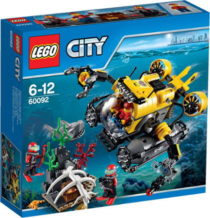 LEGO City 60092 Hlubinná ponorka