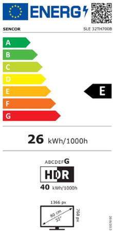 Sencor SLE 32TH700B
