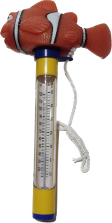 Teploměr zvířátka CF (krokodýl, žralok, pelikán, nemo) 16114BU