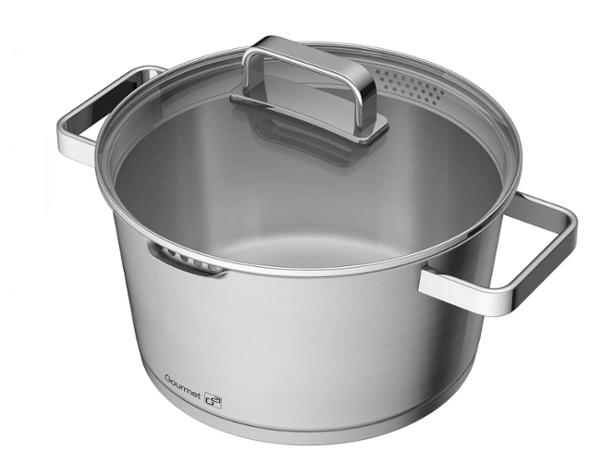 G21 Gourmet Magic s hrncem navíc, 11 dílů, nerez